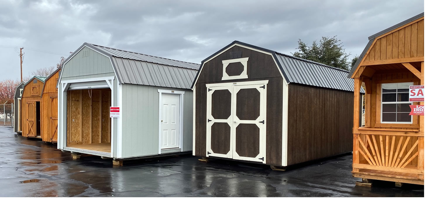 Lot of sheds