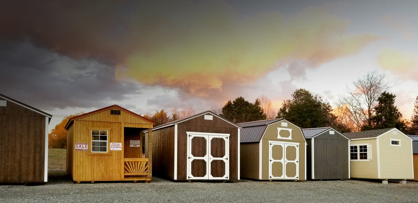 Lot of sheds